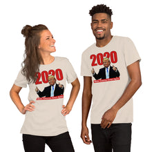 Load image into Gallery viewer, Trump Portrait 2020 MAGA Short-Sleeve Unisex T-Shirt-t-shirt-PureDesignTees