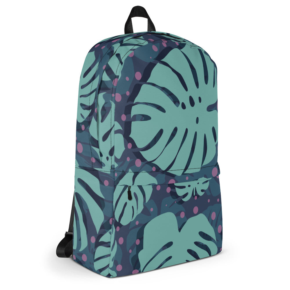 Lovely Floral Backpack-backpack-PureDesignTees