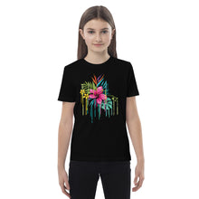 Load image into Gallery viewer, Melting Flower Organic cotton kids t-shirt-PureDesignTees