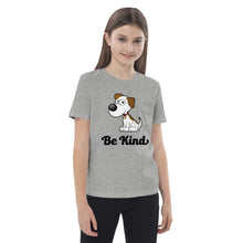 Load image into Gallery viewer, Be Kind Organic cotton kids t-shirt-Shirts &amp; Tops-PureDesignTees