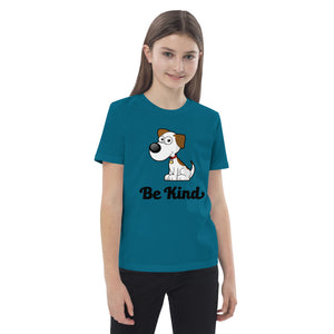 Be Kind Organic cotton kids t-shirt-Shirts & Tops-PureDesignTees