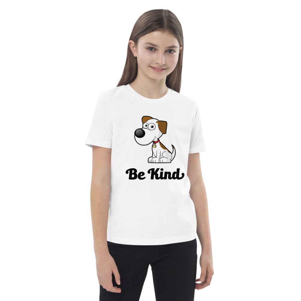 Be Kind Organic cotton kids t-shirt-Shirts & Tops-PureDesignTees