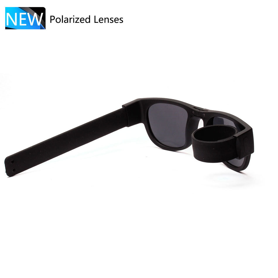 Slap Bracelet Polarized Sunglasses for Men and Women-Sunglasses-PureDesignTees