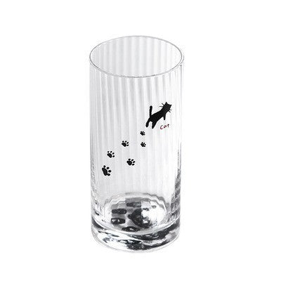 Super Cute Cat Paws Glass for the Cat Lover-glass-PureDesignTees