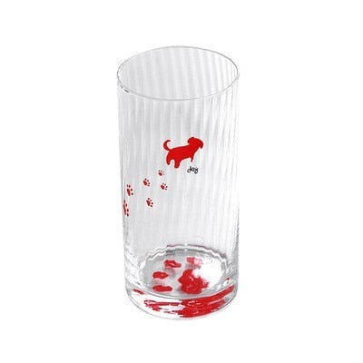Super Cute Cat Paws Glass for the Cat Lover-glass-PureDesignTees