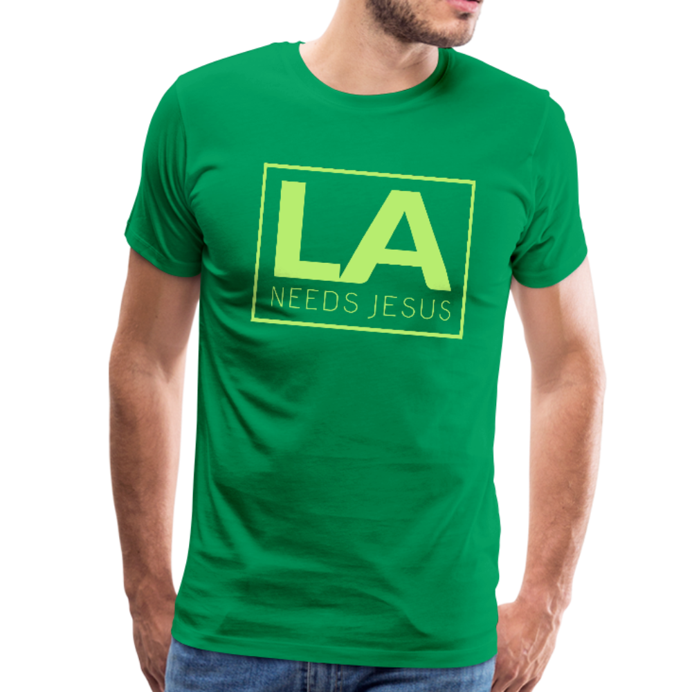 LA Needs Jesus Men's Premium T-Shirt-Men's Premium T-Shirt-PureDesignTees
