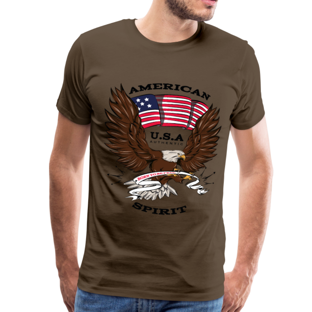 American Spirit Men's Premium T-Shirt-Men's Premium T-Shirt-PureDesignTees