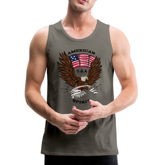 American Spirit Men’s Premium Tank-Men’s Premium Tank-PureDesignTees