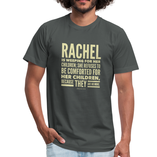Rachel is Weeping for Her Children Men's Jersey T-Shirt-Men's Jersey T-Shirt-PureDesignTees