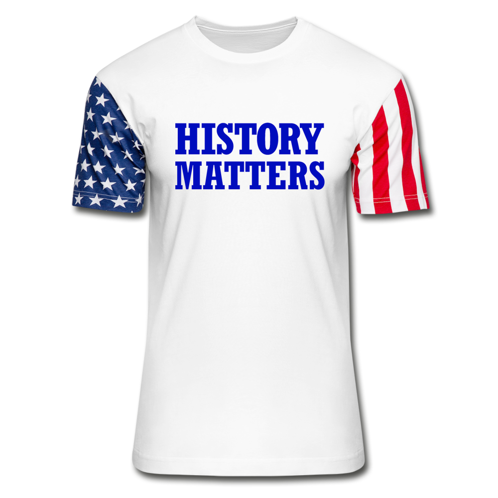 History Matters Stars & Stripes T-Shirt-Unisex Stars & Stripes T-Shirt-PureDesignTees