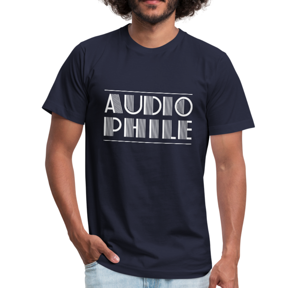 Audiophile Unisex Jersey T-Shirt by Bella + Canvas-Unisex Jersey T-Shirt by Bella + Canvas-PureDesignTees