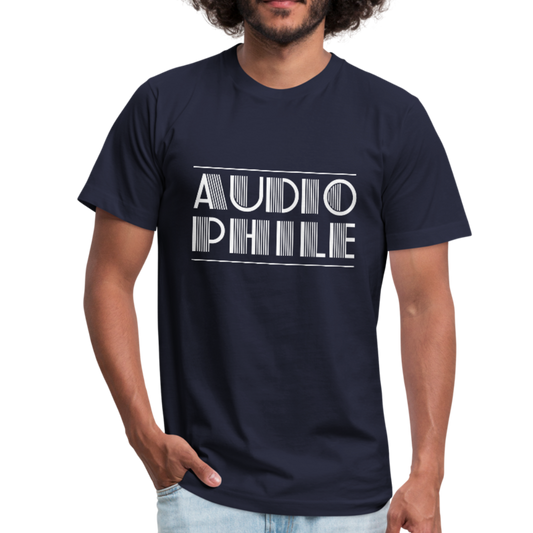 Audiophile Unisex Jersey T-Shirt by Bella + Canvas-Unisex Jersey T-Shirt by Bella + Canvas-PureDesignTees