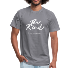 Load image into Gallery viewer, Be Kind (even on twitter) Unisex Jersey T-Shirt-Unisex Jersey T-Shirt by Bella + Canvas-PureDesignTees