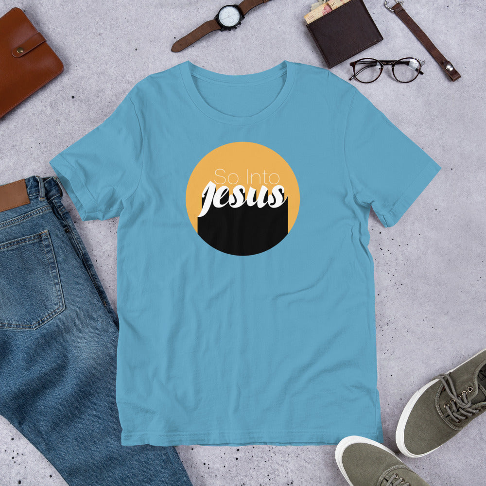 So Into Jesus Short-Sleeve Unisex T-Shirt-Ladies T-Shirt-PureDesignTees
