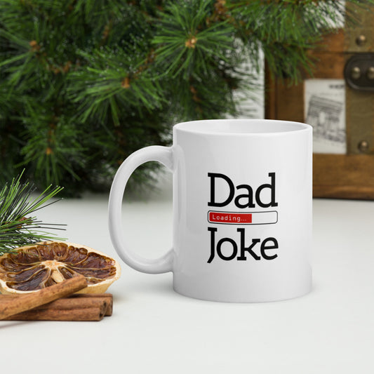 Dad Joke Loading... Mug-Mug-PureDesignTees