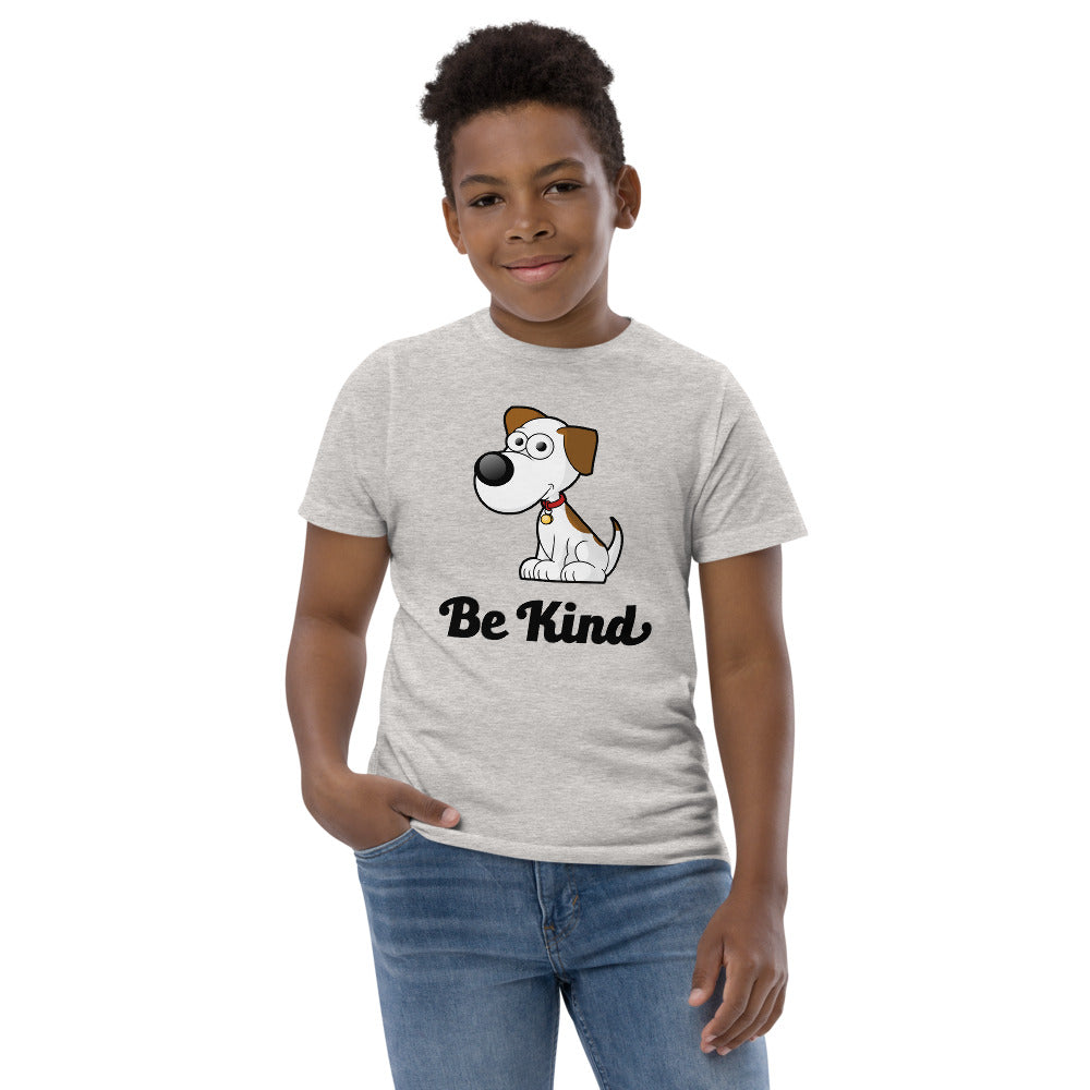 Be Kind Youth jersey t-shirt-Shirts & Tops-PureDesignTees